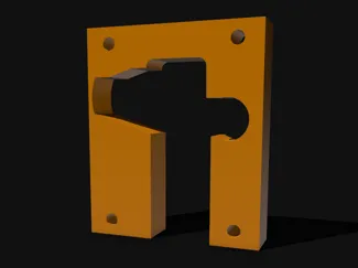 Lead hammer holder