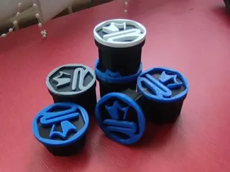 Tapa basculante para sherco