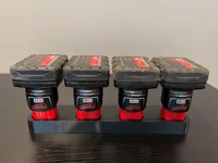 Support pour batterie Milwaukee M12 longue durée — photo 1