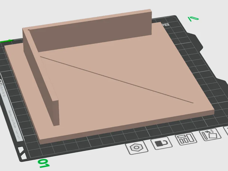 Modeling JIG 90º