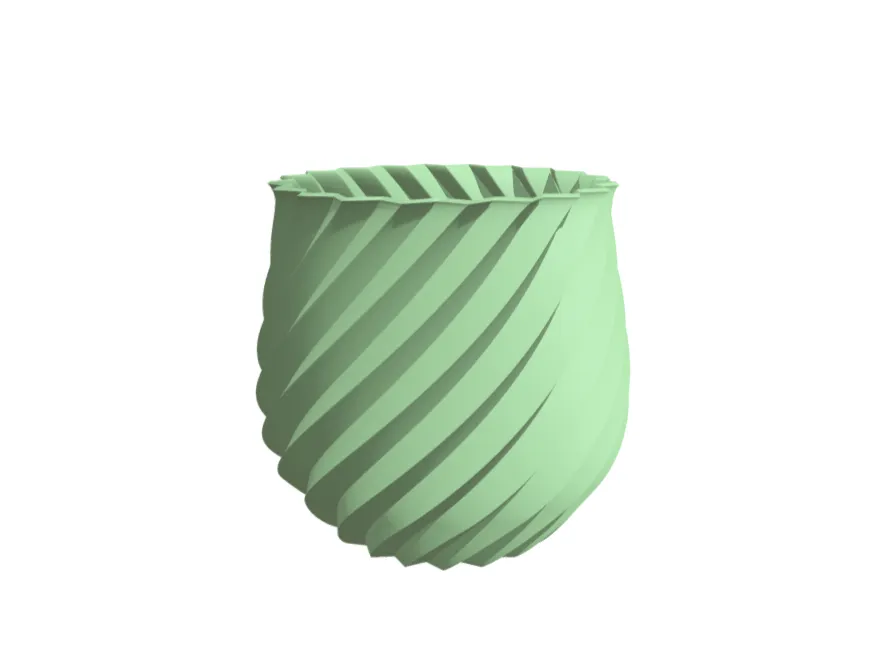Flower pot - Free 3D Print Model - MakerWorld