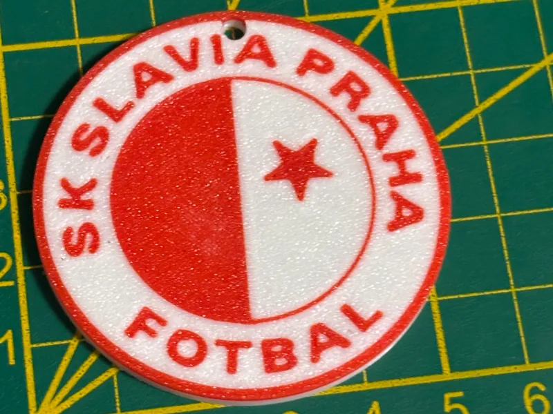 Keychain SK Slavia Praha 