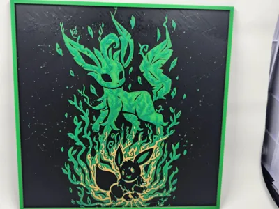 Eevee Evolution Leafeon Hueforge