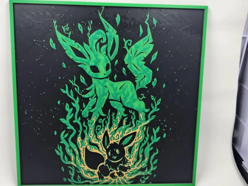 Eevee Evolution Leafeon Hueforge