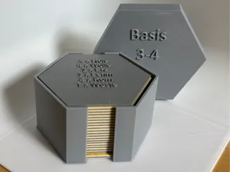 Catan Landschaftsfelder Basis Box mit Inhaltskarte