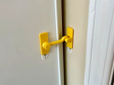 Anti-Cat Command Strip Closet Latch