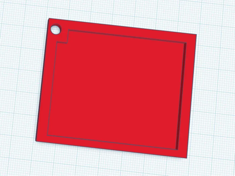 Simple Nametag for bike