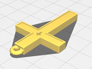 Cross with mini cross