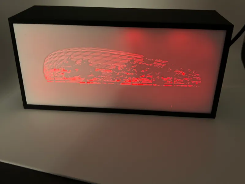 Allianz Arena Leuchtkasten