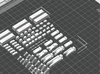 1:400 scaled GSE for Gemini Jets, Herpa, NG models