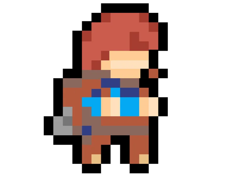 Celeste Pixel Keychain - 4 color AMS compatible