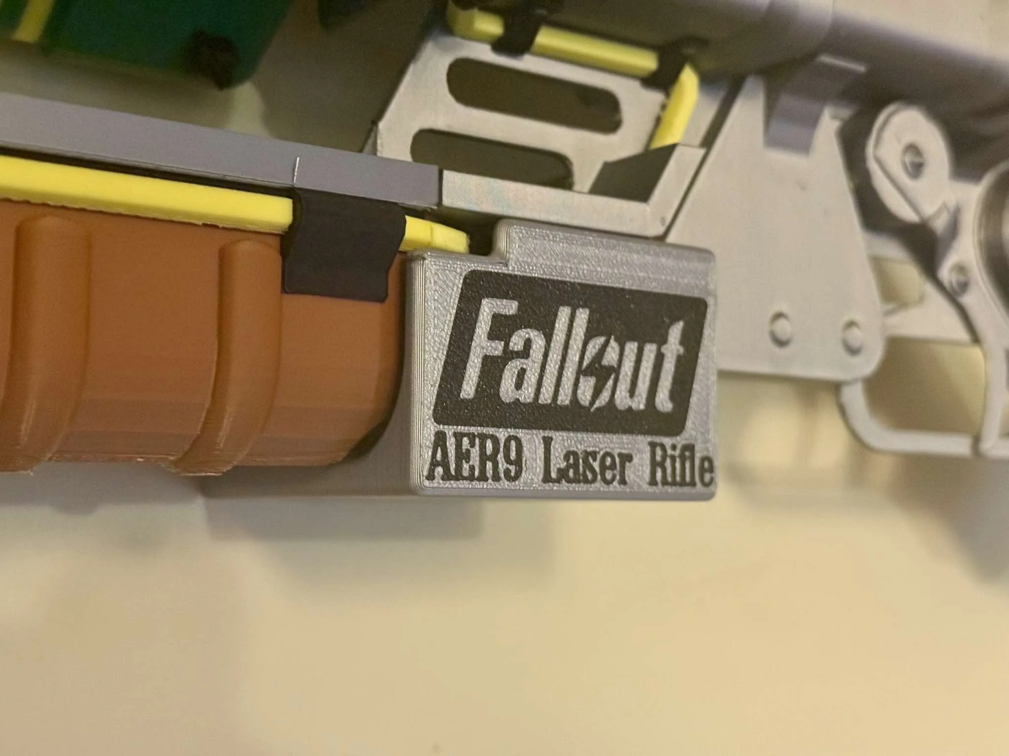 Fallout Automatic Laser Rifle w/ Spinning Barrels by Faran3D MakerWorld ...