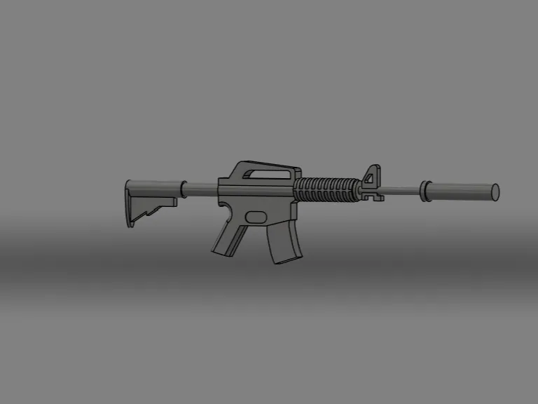 M4A1 rifle