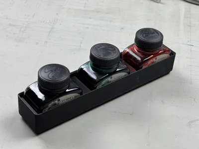 Pelikan Ink Gridfinity Bin