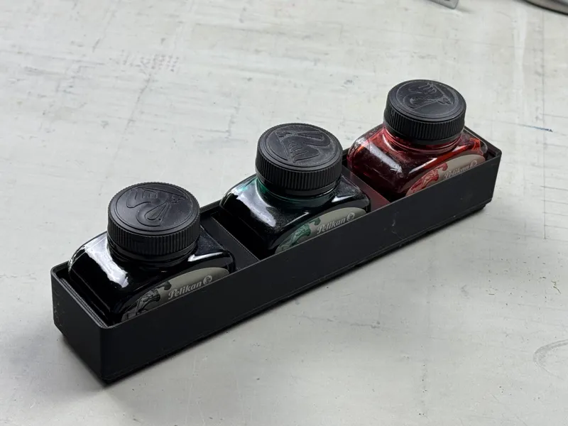 Pelikan Ink Gridfinity Bin
