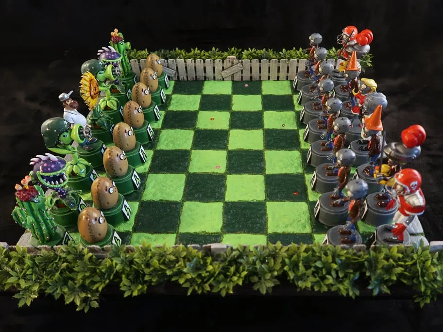 Zombie Rook Chess PLANTS VS ZOMBIES chess game by lucavid04 MakerWorld: Download Free 3D ...