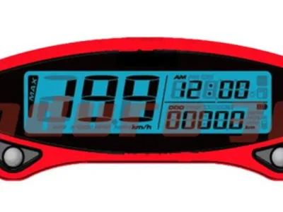Rieju MRT Speedometer Battery Mount