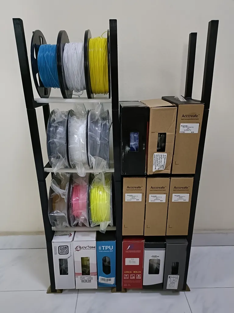 Modular Spool Rack -Remixed! Remixed by Zer0s - MakerWorld