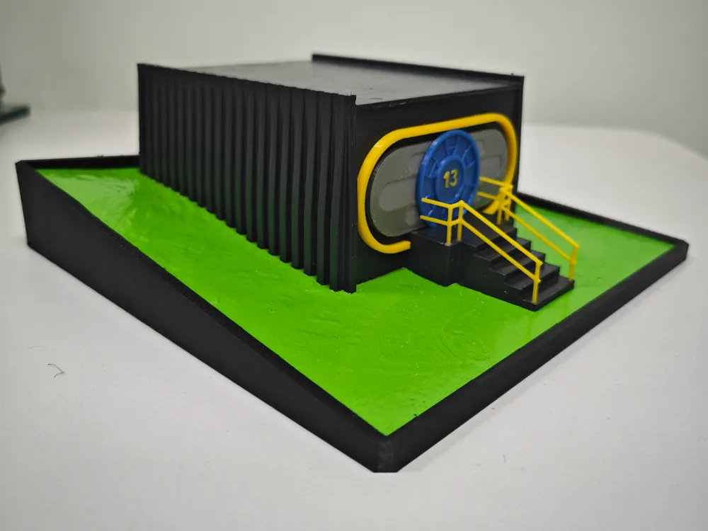 "Fallout" shelter entrance by Domin13 - MakerWorld