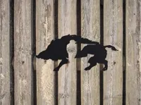 Chasseur de sanglier — déco murale — photo 1