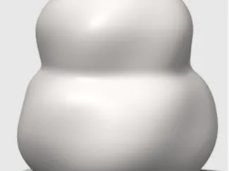 organische Vase