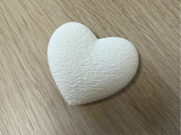 Petit cœur 5 cm pour objets déco