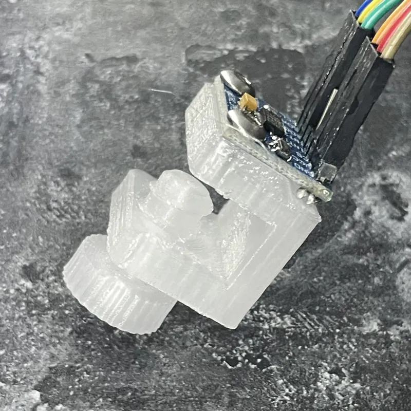 ADXL clamp mount (work on heatbed/Nozzle)