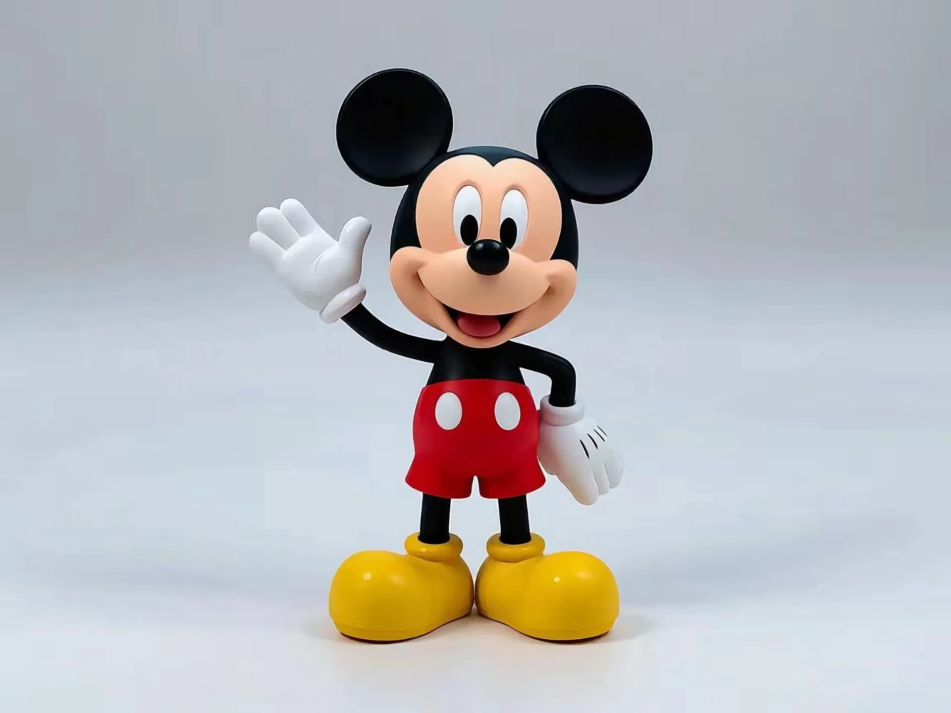 Disney - Hello Mickey! Tek parça halinde mickey mouse baskı ile sallamak