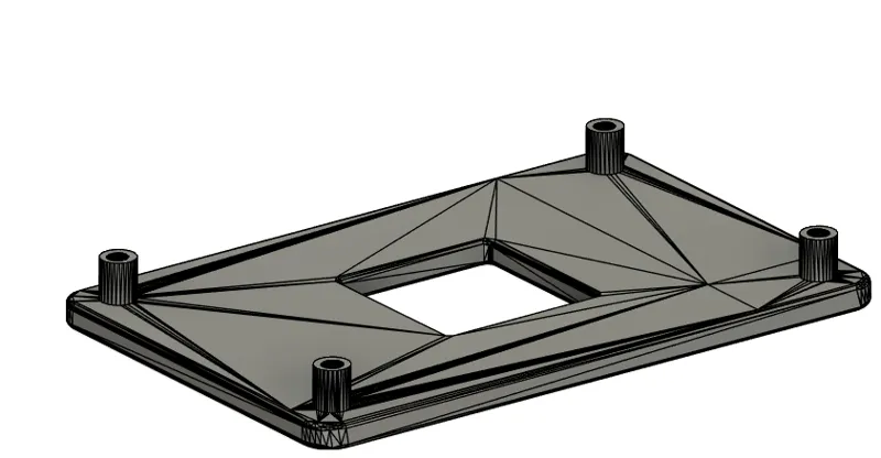 AM4 Stock fan mount backplate