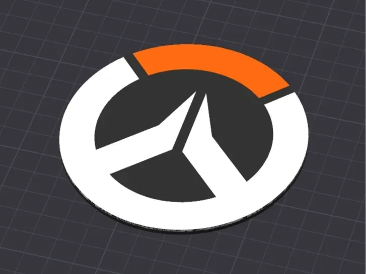 守望先锋logo杯垫