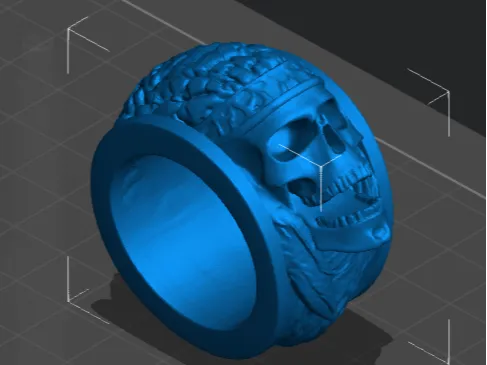 Indian Skull Ring