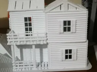 28MM COMMAND WOODEN HOUSE ACW
