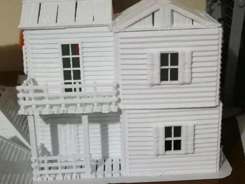 28MM COMMAND WOODEN HOUSE ACW