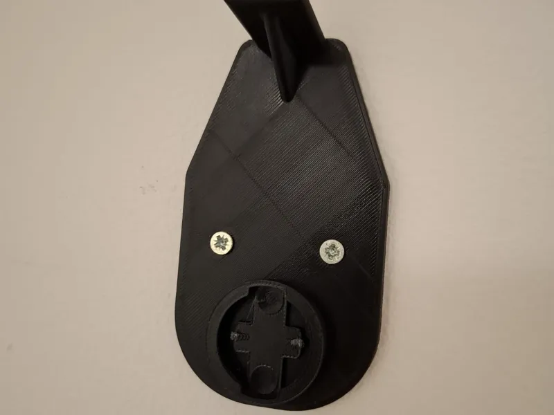Helmet wall mount with bryton gps mount or not