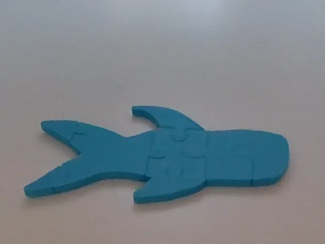 2d Shark puzzle