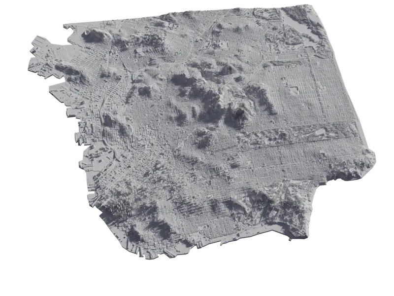 San Francisco 3D Map
