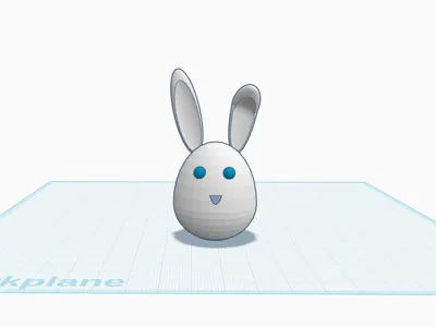Easter Decoration - Bunny Egg