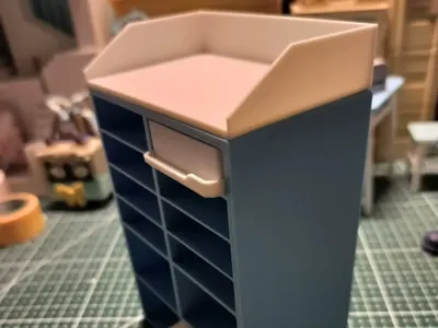 Miniature Parts Storage Cabinet