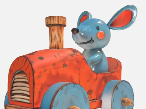 toy and mouse