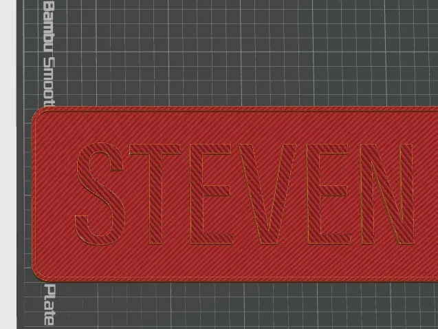 Name plate
