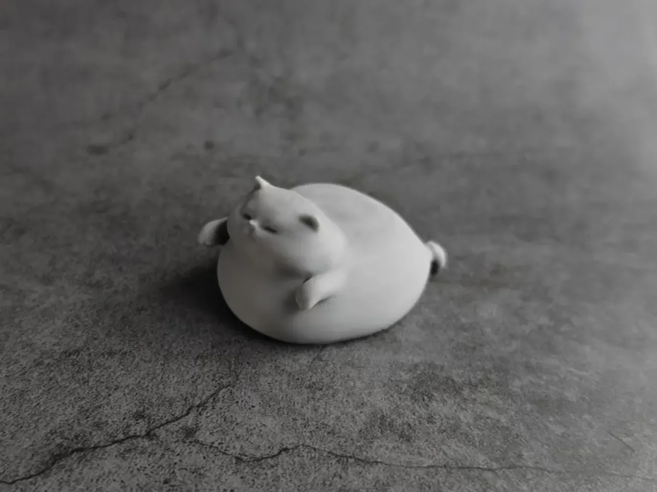 糯米团子猫3 微缩模型工艺品摆件 view 2