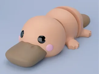 鸭嘴兽摆件