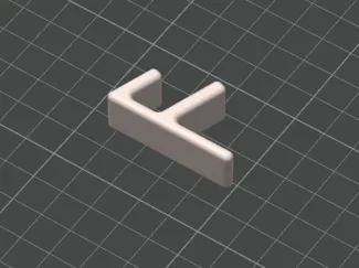 Angled Name Plate Stand
