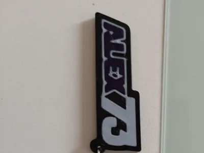 Alex Márquez Keychain