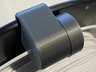Filament filter with clip