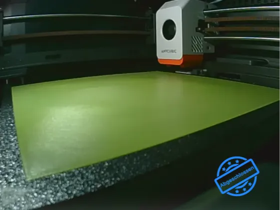 First Layer Anycubic - also clean buildplate