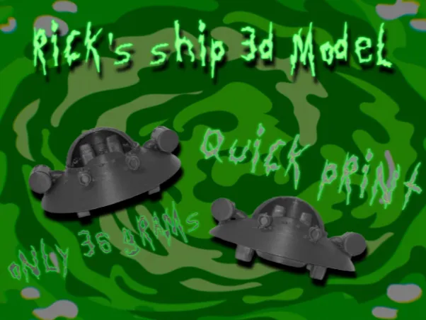 Rick's Ship Mini Model