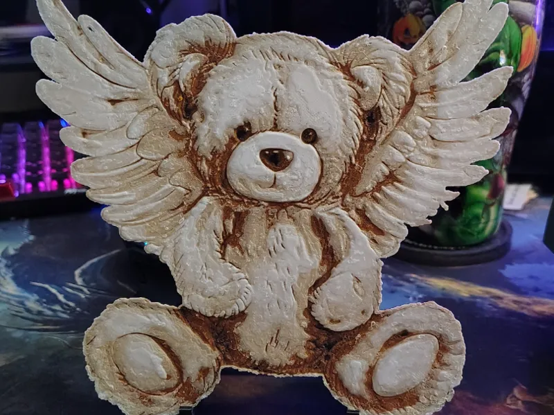 Angel Bear Hueforge