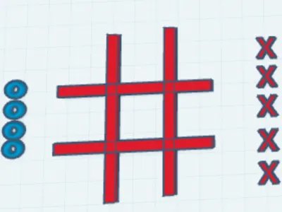 nice tic tac toe board
