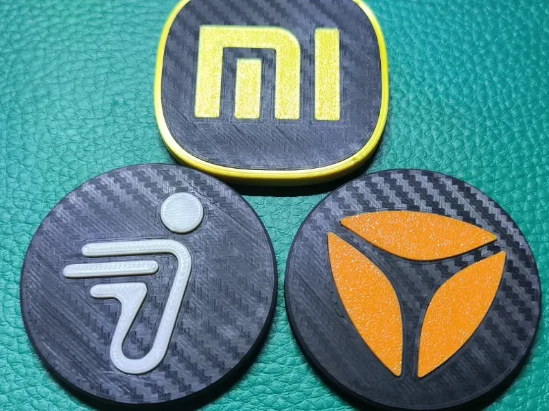 雅迪电动车LOGO冰箱贴